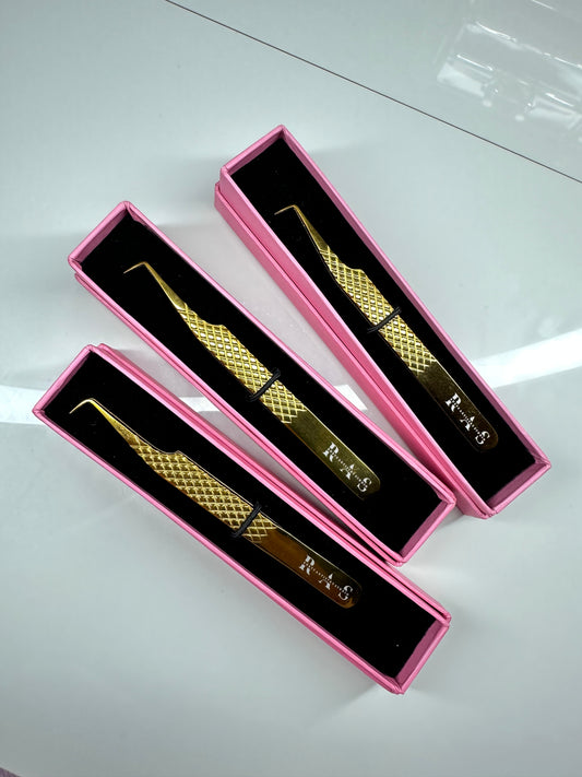 24K Gold Tweezers